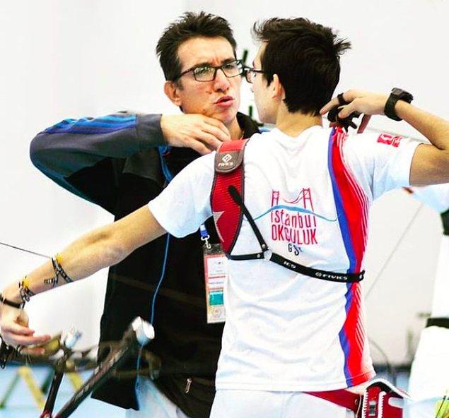 Metin Gazoz, 2012 Londra kotasını alamayınca oğlu Mete'nin olimpiyat hayalleri tam da orada başlamış.