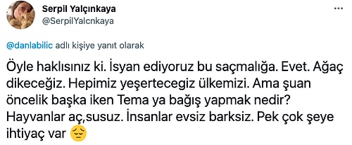 Danla Bilic, Fidan Bağışlayan İnsanları Eleştirince Toplumsal Medyada Yeni Bir Tartışma Başladı