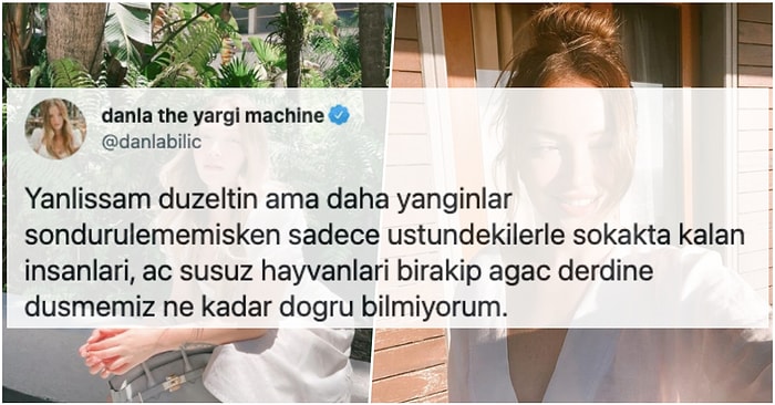 Danla Bilic, Fidan Bağışlayan İnsanları Eleştirince Sosyal Medyada Yeni Bir Tartışma Başladı