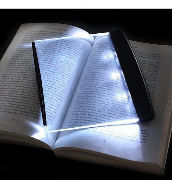 9. Kitap okuma ışığı