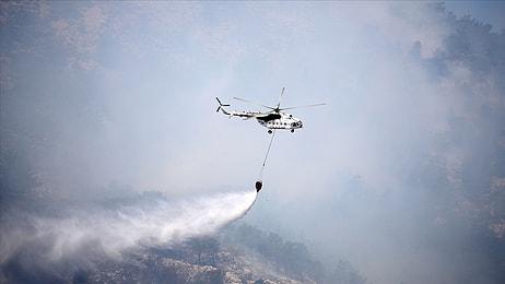 Bakan Duyurdu: Antalya ve Muğla'daki 5 Bölgede Yangınlar Sürüyor