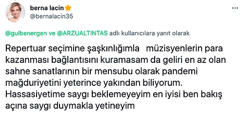 Berna Laçin'in Ebru Gündeş'in Söylediği Müziğe Reaksiyon Göstermesi Gülben Ergen'le Ortasında Tansiyonu Artırdı