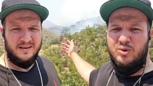 Gökbakar, "Kontağım olan yetkililerle iki gündür bu konuyu konuşuyorum. Sağ olsunlar çok yardımcı oluyorlar, dediğim gibi dün buraya bir helikopter geldi. Ama yeterli değil. Buranın acilen müdahale edilmesi gerekiyor. Şu an buraya helikopterle su atılmadığı taktirde bu ağaçları da yakarak gelecek (Marmaris'ten gelip Selimiye'ye giden yol) ve buraları da yakacak. Buraların arkasında da yerleşim alanları var" demişti.