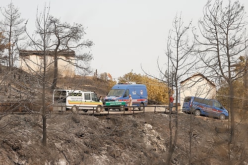 Manavgat'taki Yangın Bölgesinde Bir Çiftin Cansız Vücutları Bulundu