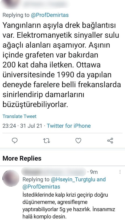 Yangınların Durdurulmasına Yönelik Değişik Sistemlere Başvuran Kimi Beşerler ve Baş Yakan Açıklamaları