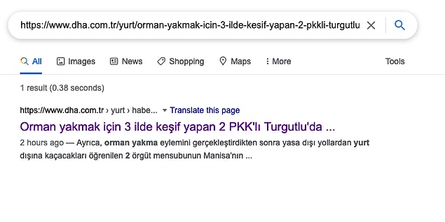Konu hakkındaki ilk haberi yayınlayan ve haber sitelerinin kaynak olarak gösterdiği Demirören Haber Ajansı da, valiliğin açıklamasından sonra haberi internet sitesinden kaldırdı.