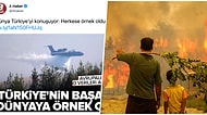 'Türkiye'nin Yangınla Hızlı Mücadelesi' ile Dünyaya Örnek Olduğunu Düşünen A Haber Sosyal Medyanın Gündeminde