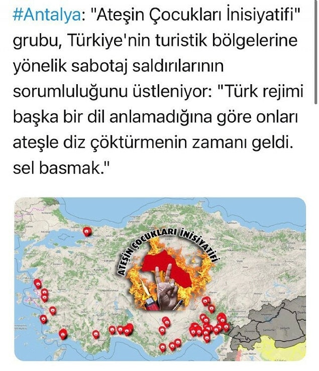 "Ateşin Çocukları İnisiyatifi" Üstlendi