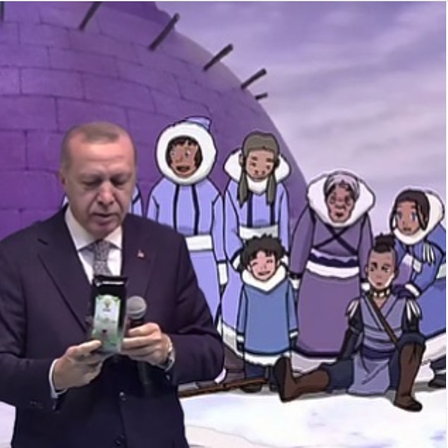 4. Ateş ulusunun saldırısı sonrası yara alan su kabilemize çay dağıtıyoruz.