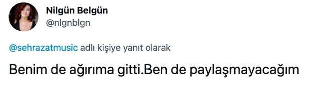 Nilgün Belgün ile devam etti!