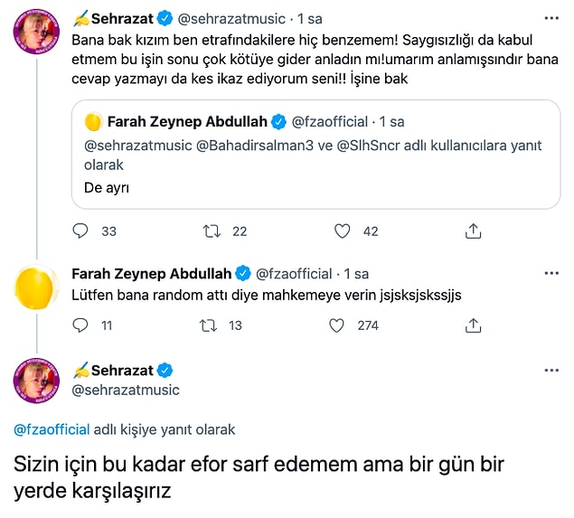 Artık simülasyon olduğunu düşündüğümüz bu dünyada Farah Zeynep Abdullah ile Şehrazat birbirine girdi!