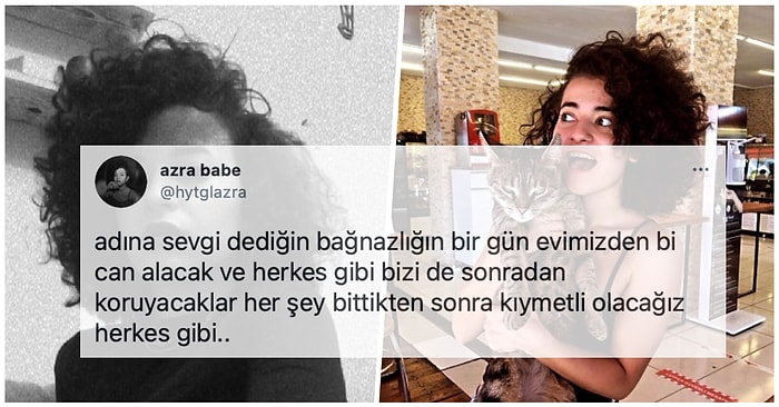 Canice Katledilen Azra'nın Kadın Cinayetleriyle İlgili Yaşadığı Korkuyu Belirttiği Paylaşımı Ortaya Çıktı