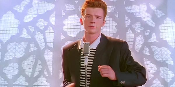 80. Rick Astley - Never Gonna Give You Up