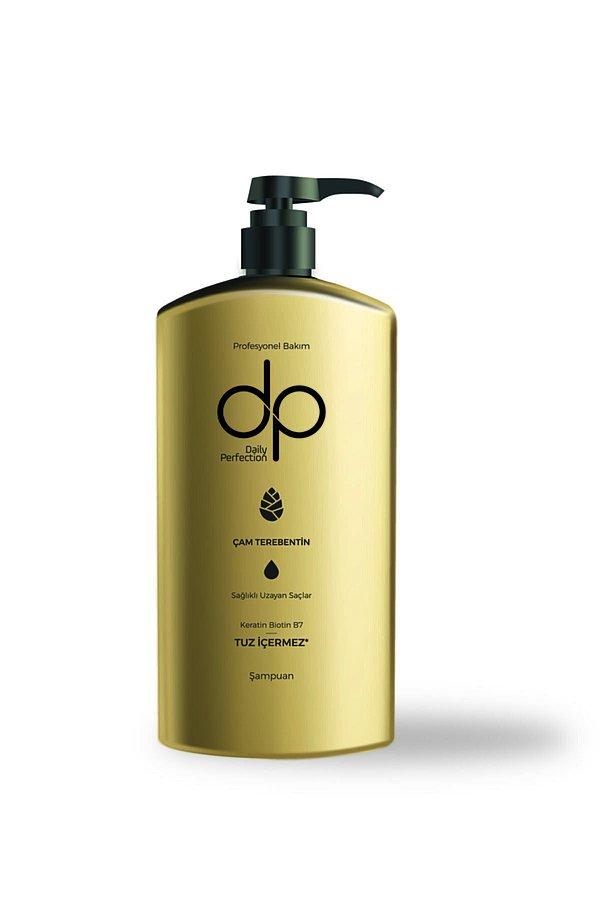 2. DP şampuan kullananlar, saçının doğal yapısını kimyasallardan koruyor. Tuz içermeyen özel formülüyle saç derisini ve saçlarını yıpratmadan temizliyor.