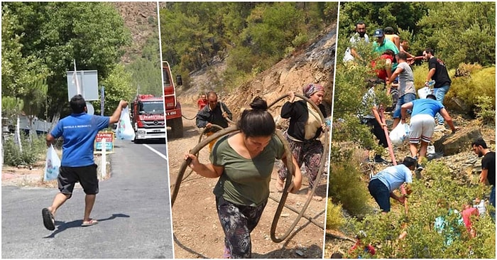 Ellerindeki Kısıtlı İmkanları Kullanarak Seferberlik İlan Eden Halkımızın Yüreğimizi Yakan İmtihanı