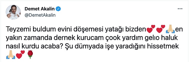 Evi için ne gerekiyorsa yapacağını da söyledi...