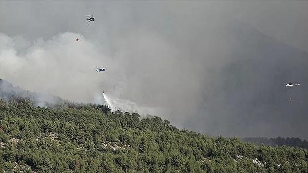 15:14 Türkiye'deki orman yangınlarına 6 ülkeden hava desteği geldi.