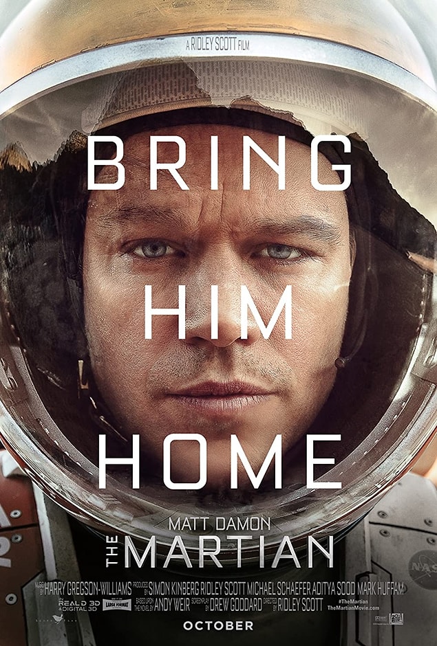 4. The Martian - IMDb 8.0
