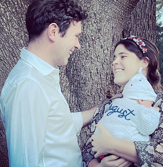 8. Prens Philip'in torunu olan Prenses Eugenie'nin kocası Jack Brooksban, çıktığı iş seyahatinde üç kadınla aynı teknede görüntülendi!