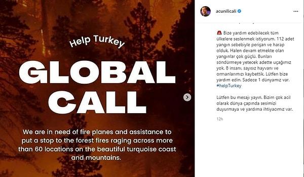 Bu fiziksel yardımlardan önce de Global Call isimli bir kampanya yapılmış, ünlü isimler sosyal medya hesaplarından kampanyaya destek vermişlerdi.