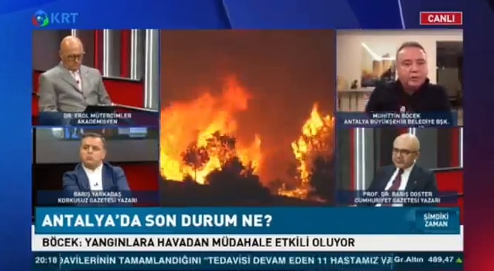 Antalya Büyükşehir Belediye Başkanı Muhittin Böcek: 'AKP'li Siyasiler Helikopterleri Yönlendiriyor'