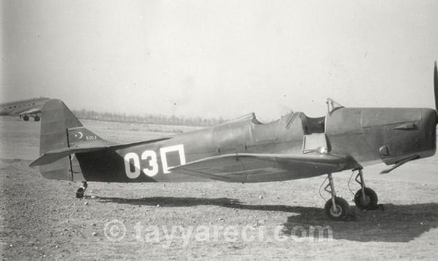 6. Miles Magister Mk.I/IA Eğitim Uçağı (1942'ye kadar 26 tane üretilir.)
