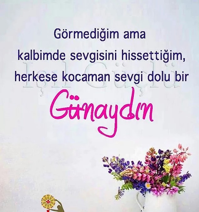 Anlamlı Günaydın Mesajları