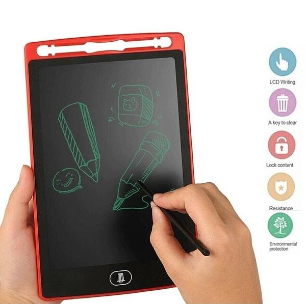 12. Çocuklar için DoğubeyStore Writing Tablet dijital kalemli çizim ve yazı tahtası