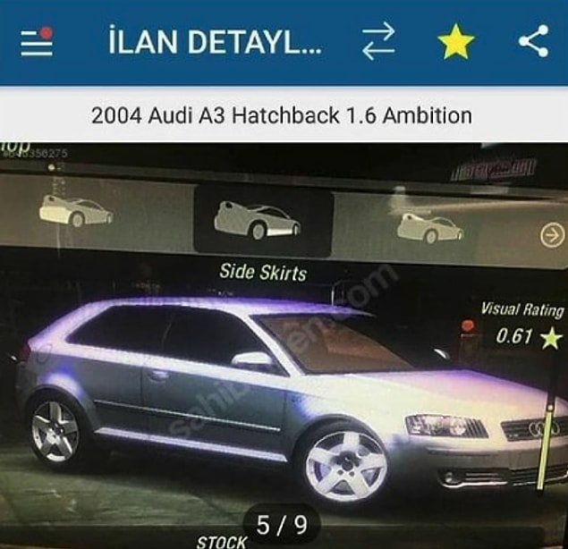 6. Güzel araç.