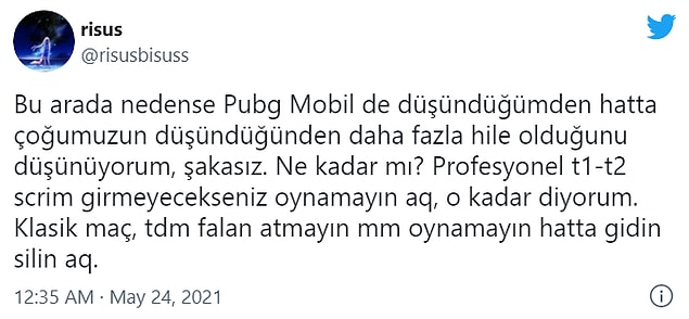 11. Pek çok oyuncu hilenin önlenebileceğine dair inancını da kaybetmiş vaziyette.