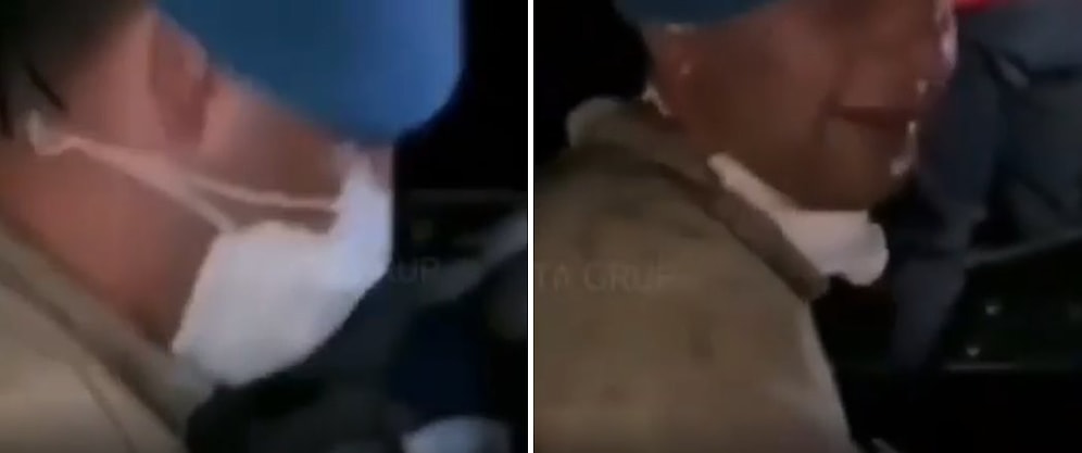 Yangın Bölgesinde Mücadele Eden Komutandan Yiyeceği Yemeği 'Şuraya Koy' Diyen Vatandaşa: 'Araban Kirlenmesin'