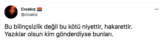 Yardım kolisinden çıkan bu anlamsız şeyler için Twitter'da da tepkiler yükseldi.