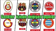 Değişmeyen Tek Şey Değişim! 10 Büyük Futbol Takımının Seneler İçinde Değişen Logoları