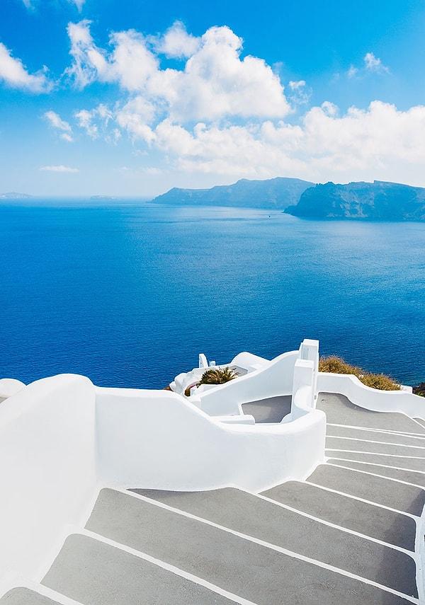 2. Santorini Merdivenleri, Yunanistan