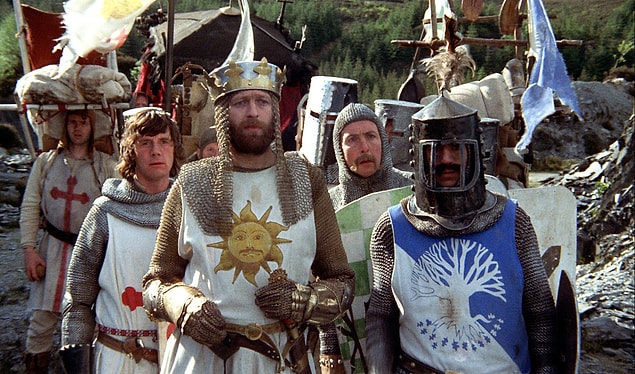4. Monty Python and the Holy Grail, 1975