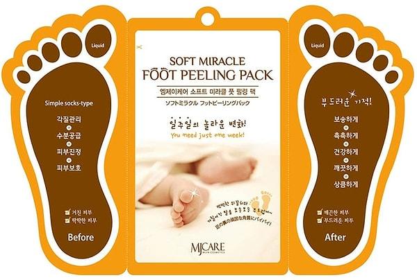 5. Kore bakım ürünlerinde bu ayak maskesi oldukça popüler...