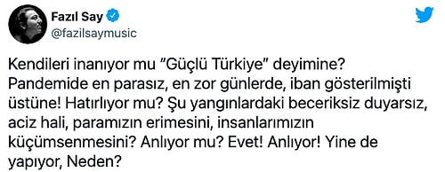 Fazıl Say: 'AKP Devlet Değil Hükümet, Yapamıyorsa Gidecek'