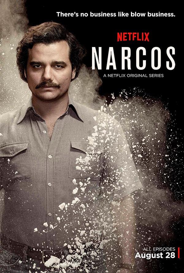 2. Narcos (2015 - 2017) - IMDb: 8.9