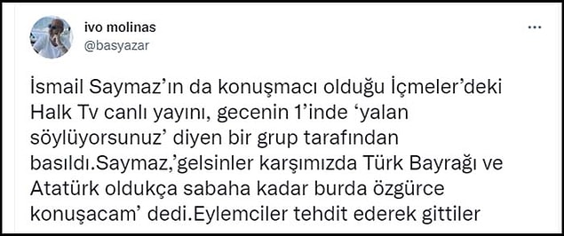 Baskına sosyal medyada tepki gösterildi. 👇