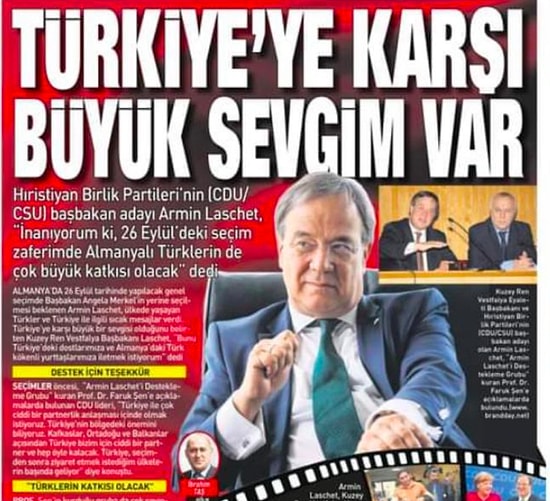 Sabah Gazetesinden Skandal: Almanya'nın Başbakan Adayıyla Hayali Röportaj