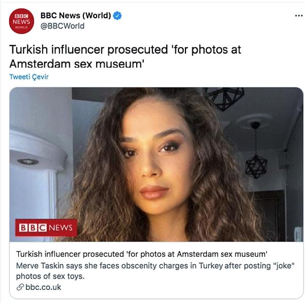 Bu konu sadece Türkiye'de değil, dünyada da gündem oldu. BBC bile haberlerinde yer verdi bu olaya.