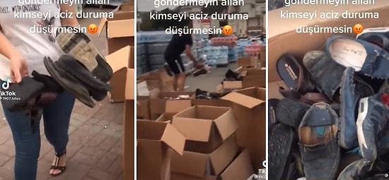 Yangın Bölgesine Yardım Olarak Kullanılmış Eşya Gönderdiler: Yardım Olsun Diye Çöpünüzü Göndermeyin!