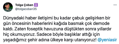 Yeni Asır Gazetesinin #HelpTurkey Paylaşımı Yapan Ünlüleri Maksat Gösterdiği Manşeti Reaksiyonların Odağında