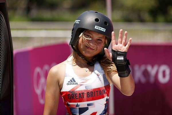 3. Скай Браун - 13-летняя скейтбордистка, выступающая за Великобританию.