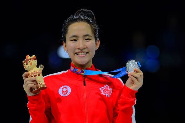 9. Джессика Гуо - 16-летняя фехтовальщица, выступающая за Канаду.