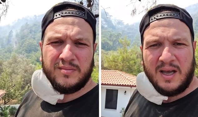 “Neden? Çünkü evin babası evde yok! Komşulardan yardım ister. İnsanlar ilk günlerde bu psikolojiye kapılmış olabilir, komşudan yardım istemek kötü bir şey mi? Dünyadan yardım istemek kötü bir şey mi? İnsanların evleri, ocakları, vatanları yanıyor diye ‘komşular yetişin’ demiş olabilir, bunda ne kötülük var?”