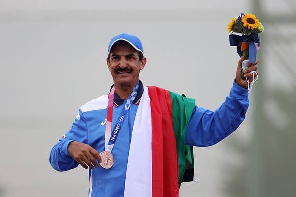 18. Абдулла Аль-Рашиди - 57-летний стрелок, выступающий в дисциплине скит, за Кувейт.