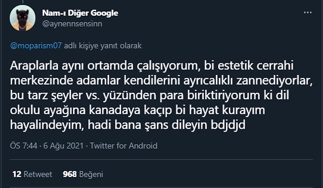 Sosyal medyadan gelen diğer tepkiler ise bu şekilde: