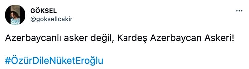 Orman Yangınları İçin Gelen Azerbaycanlı Asker Kardeşlerimize 'Ne İdüğü Belirsiz' Diyen Nüket Eroğlu Gündemde