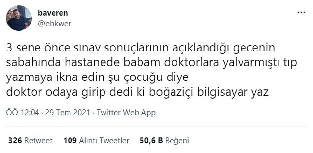 5. Ona da "yazılım okusaydın" demişler belli ki.